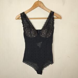 Intimissimi Sheer Lace Underwire Bodysuit XS / S